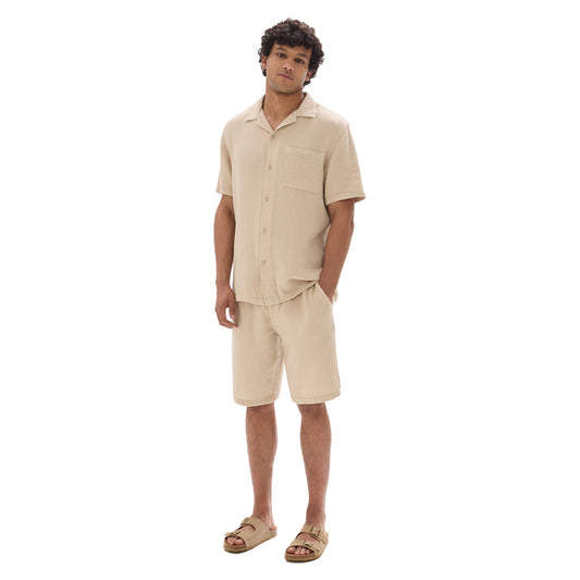 Regular Cotton Gauze Shirt