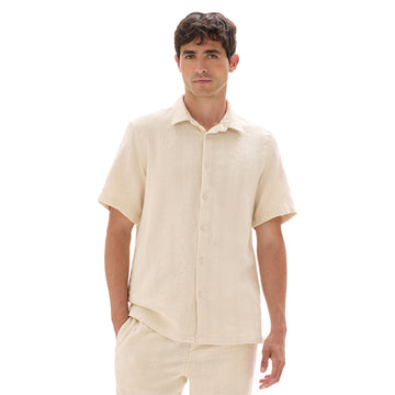 Regular-Fit Jacquard Shirt