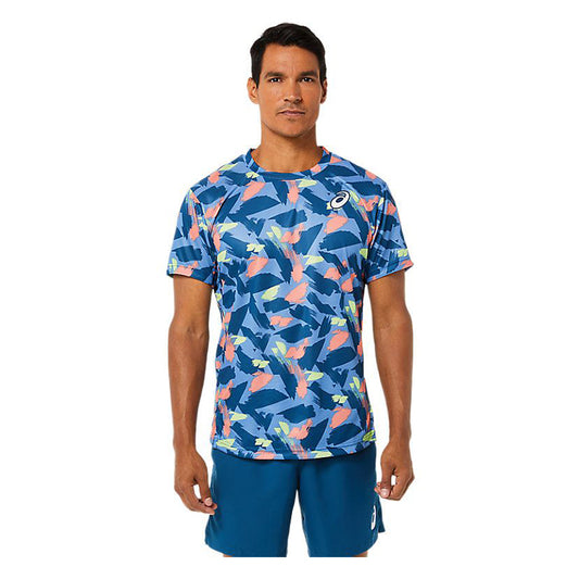 Men Match Graphic Ss Top