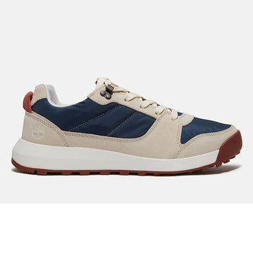 RETRO SWIFT LOW LACE UP SNEAKER DARK BLUE WOVEN