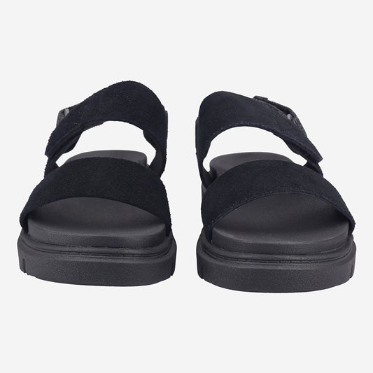 GREYFIELD SANDAL BACKSTRAP SANDAL BLACK SUEDE