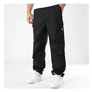 Woven Badge Ripstop Cargo Pant Black