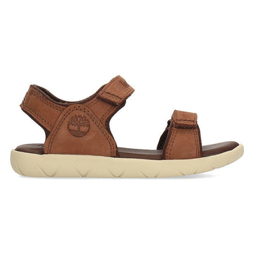 NUBBLE SANDAL LTHR 2 STR
