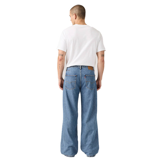 Twisted Baggy Wide Leg Men'S Jeans