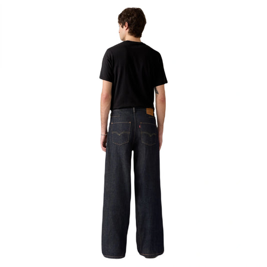 Twisted Baggy Wide Leg Men'S Jeans
