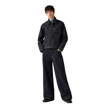 Twisted Baggy Wide Leg Men'S Jeans