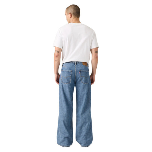 Twisted Baggy Wide Leg Men'S Jeans