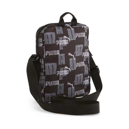Small Men's Side Bag with Two Zippers