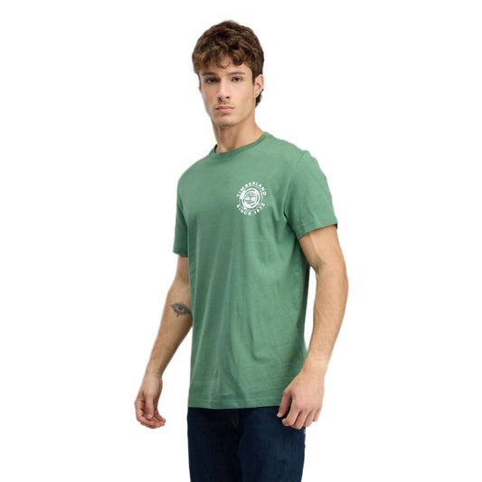 Rugged Logo Texture Ss Tee