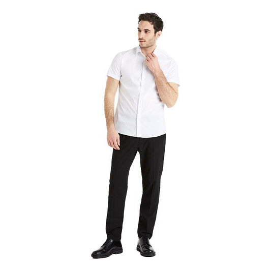Slim Fit Stretch Cotton Shirt