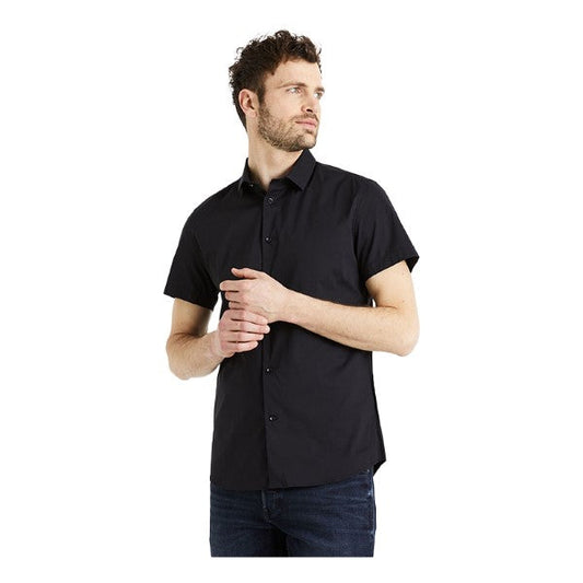 Slim Fit Stretch Cotton Shirt