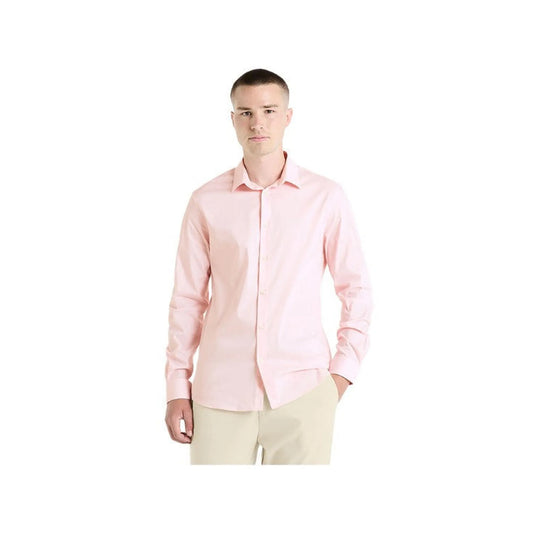 Slim Fit Stretch Cotton Shirt