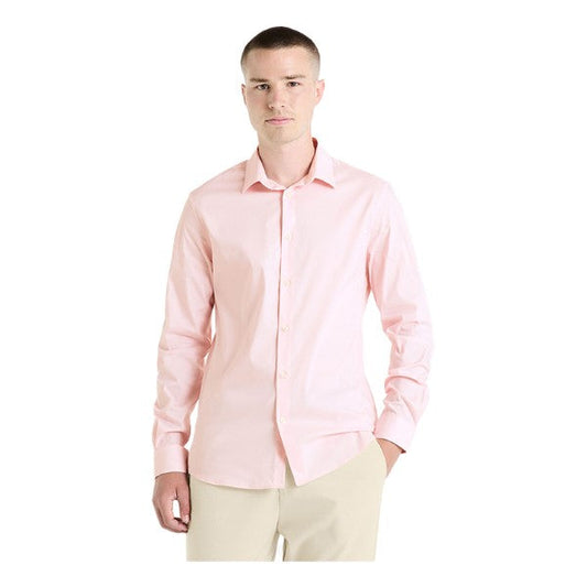 Slim Fit Stretch Cotton Shirt