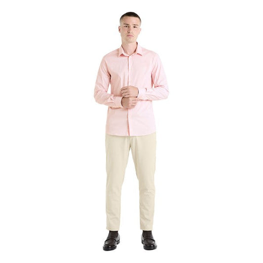 Slim Fit Stretch Cotton Shirt