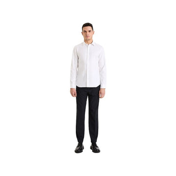 Slim Fit Oxford Cotton Shirt