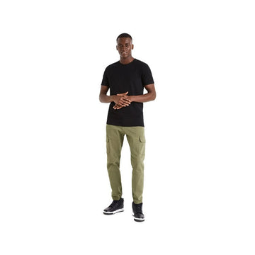 Slim Round-Neck T-Shirt In Stretch Cotton