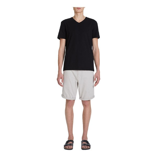 CELIO Slim V-Neck T-Shirt In Stretch Cotton
