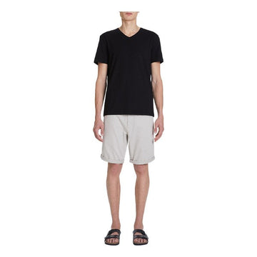CELIO Slim V-Neck T-Shirt In Stretch Cotton