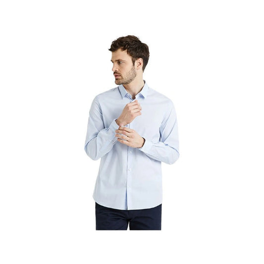 Slim Fit Stretch Cotton Shirt
