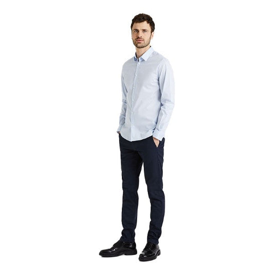 Slim Fit Stretch Cotton Shirt