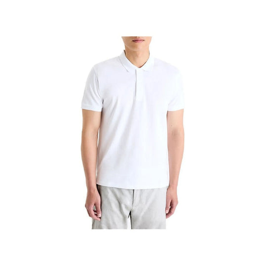Straight Pique Cotton Polo Shirt