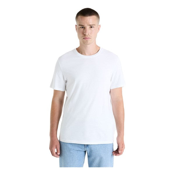 CELIO 100% Cotton Straight Crew Neck T-Shirt