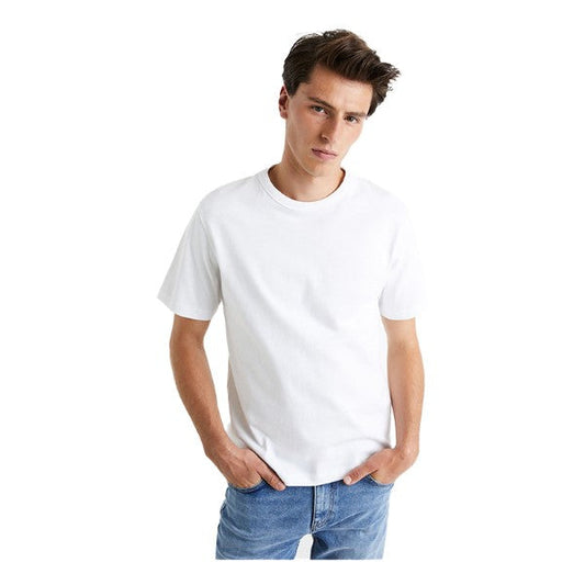 100% Cotton Boxy Crew Neck T-Shirt