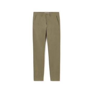 Slim-Fit Chino Pants In Stretch Cotton - Olive