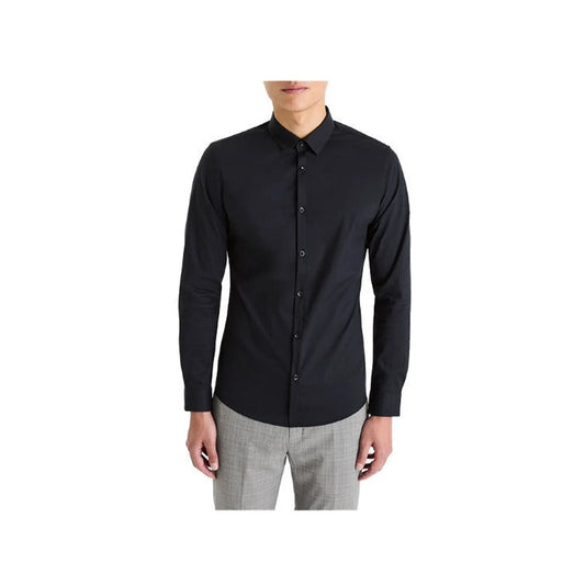 Extra Slim Stretch Cotton Shirt