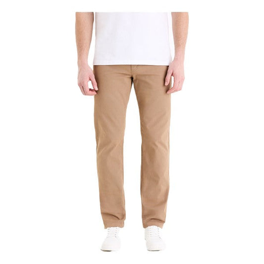 Straight Chino Pants In Stretch Cotton