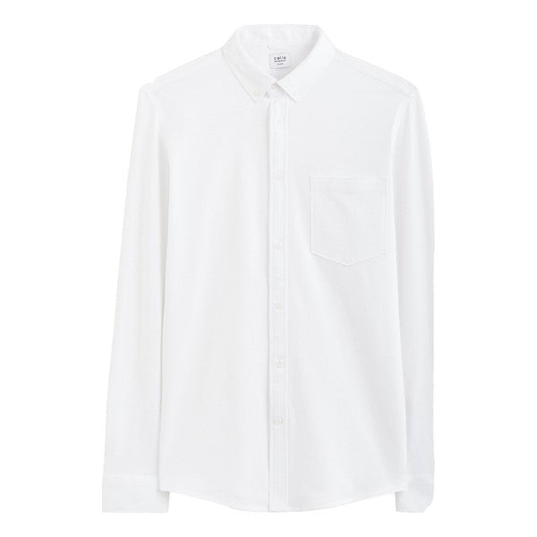 CELIO Regular Cotton Pique Shirt