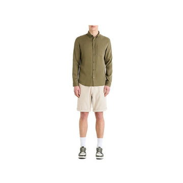 Stretch Cotton Chino Bermuda Shorts
