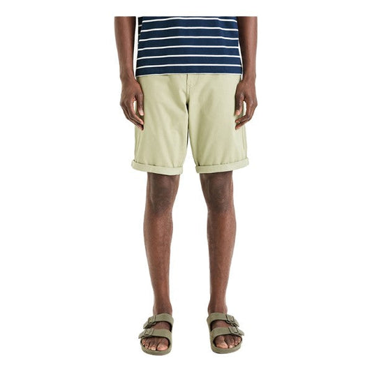 Stretch Cotton Chino Bermuda Shorts