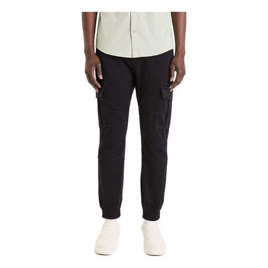 Slim Stretch Cotton Cargo Pants