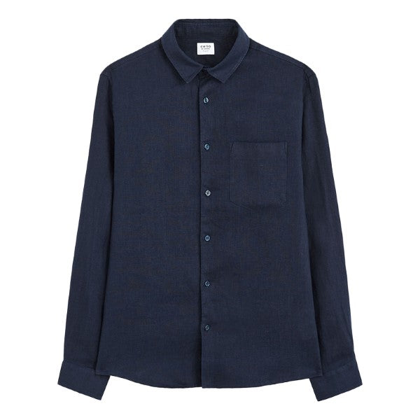 CELIO Regular Linen Shirt