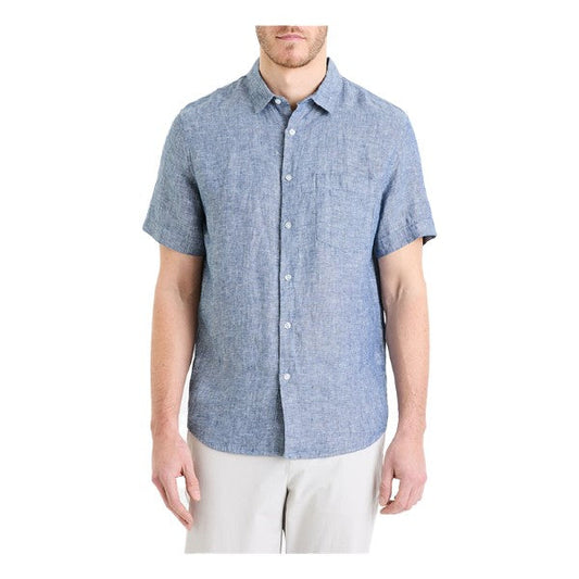 Regular 100% Linen Shirt
