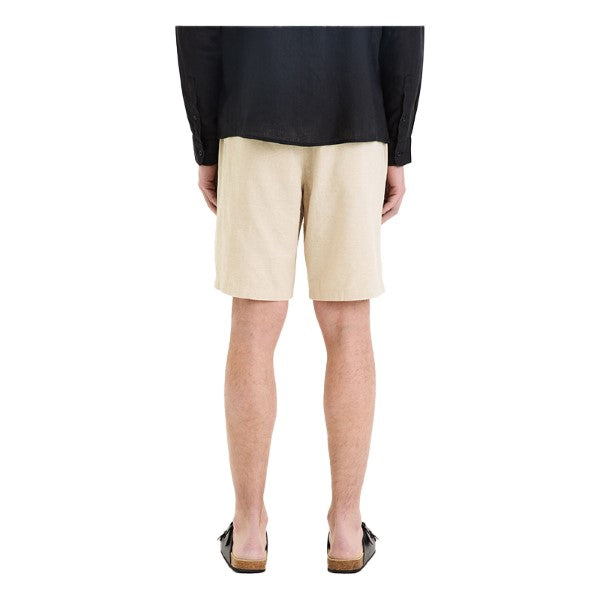 CELIO Straight Trousers In Cotton Linen