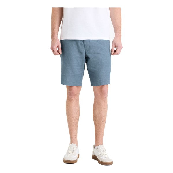 CELIO Straight Trousers In Cotton Linen