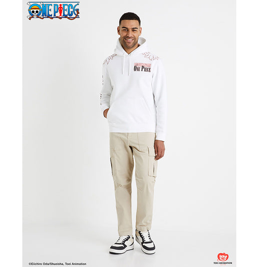 One Piece - White Sweatshirt