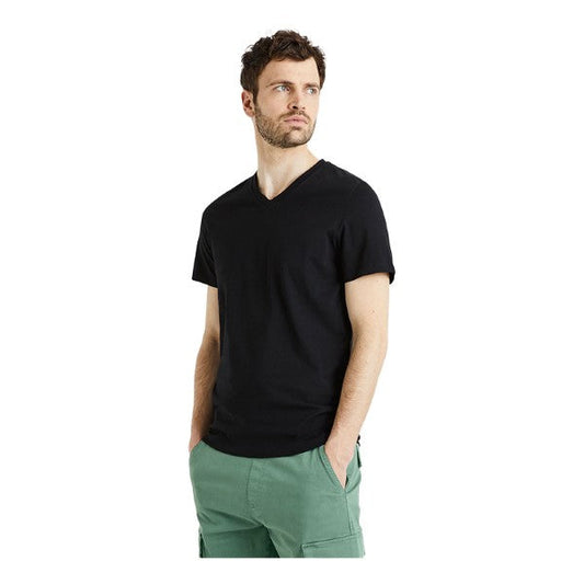 Straight V-Neck T-Shirt
