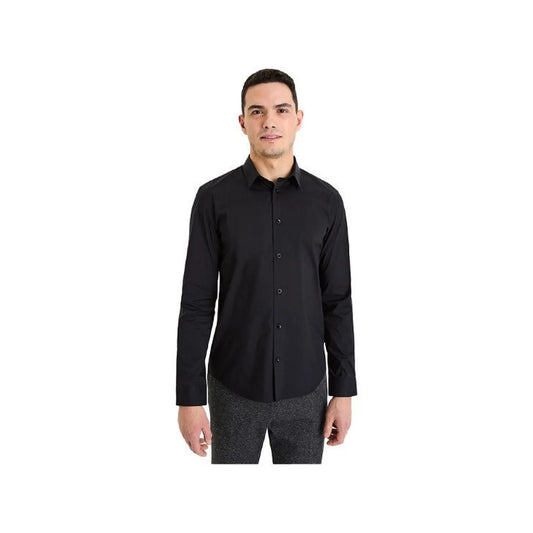 Regular Stretch Cotton Shirt