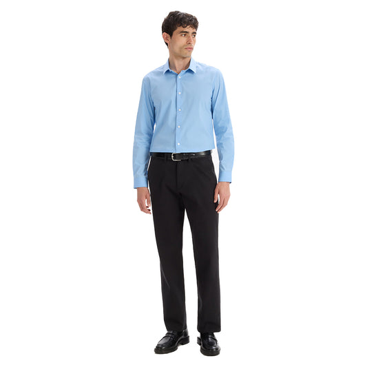 Slim-Fit Stretch Cotton Shirt