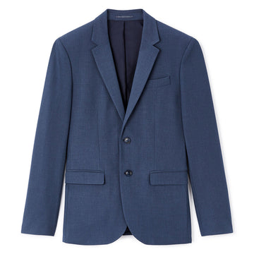 Slim Stretch Suit Jacket - Blue