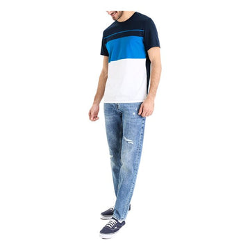 CELIO Color Block Round Neck T-Shirt