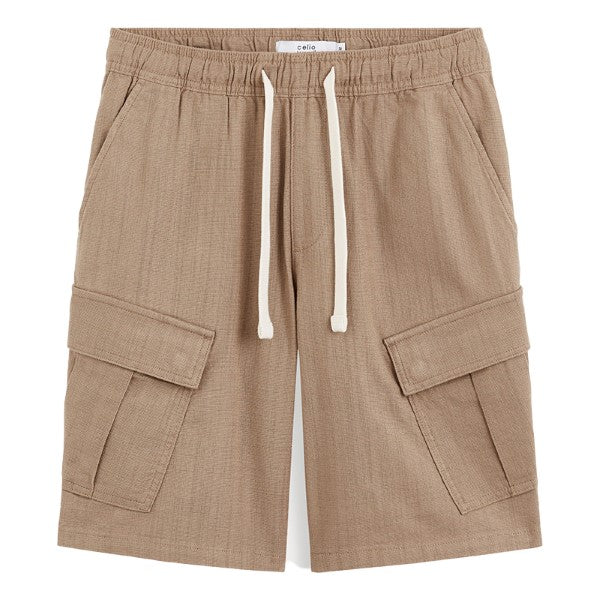 CELIO Cotton Cargo Bermuda Shorts