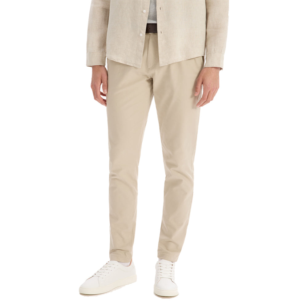 Stretch Cotton Skinny Pants