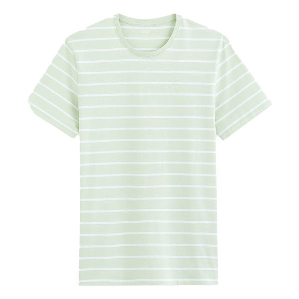 CELIO Round-Neck Cotton T-Shirt