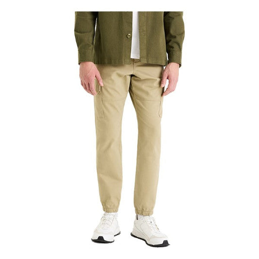 Slim Fit Stretch Cotton Cargo Pants