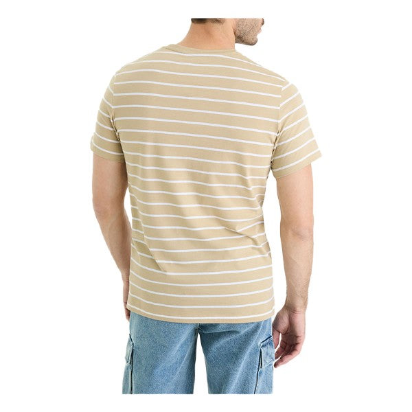 CELIO Round-Neck Cotton T-Shirt