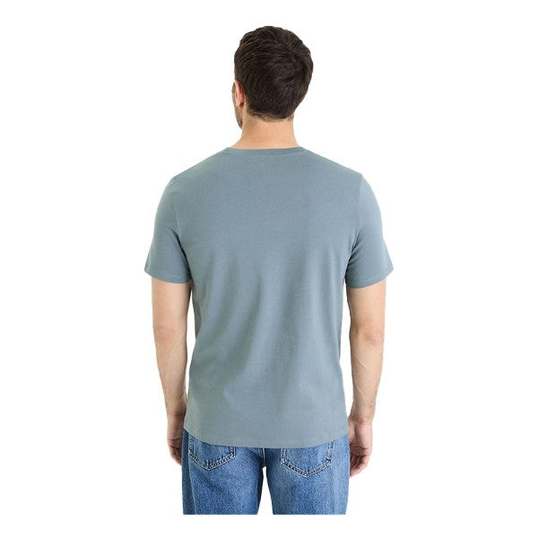 CELIO 100% Cotton Straight Crew Neck T-Shirt